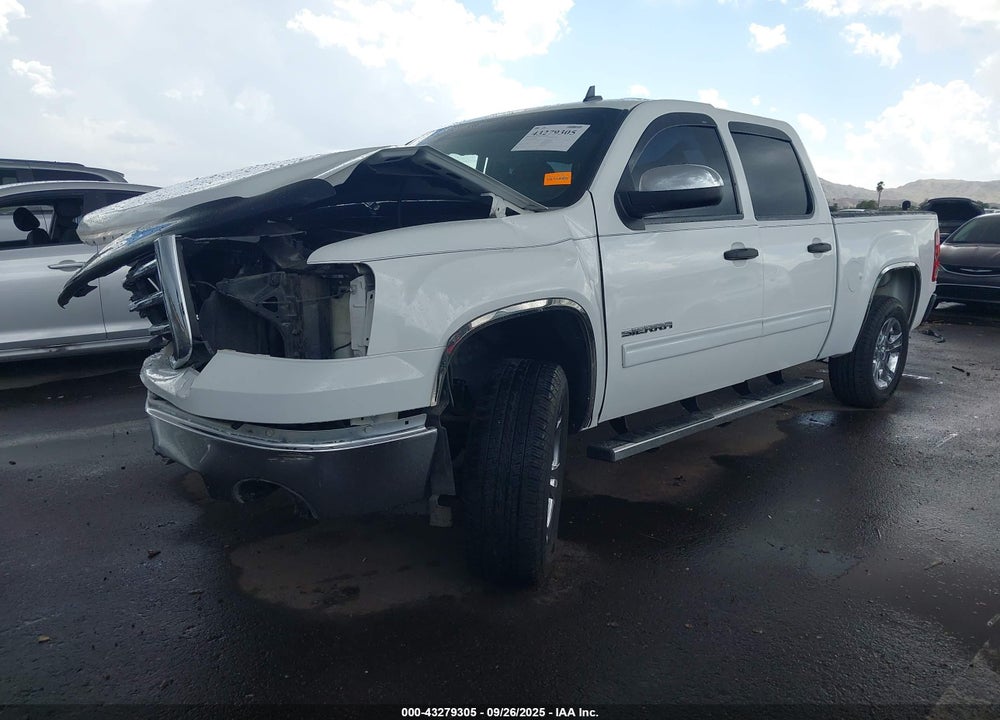 2013 GMC SIERRA 1500 SLE VIN: 3GTP1VE06DG229849
