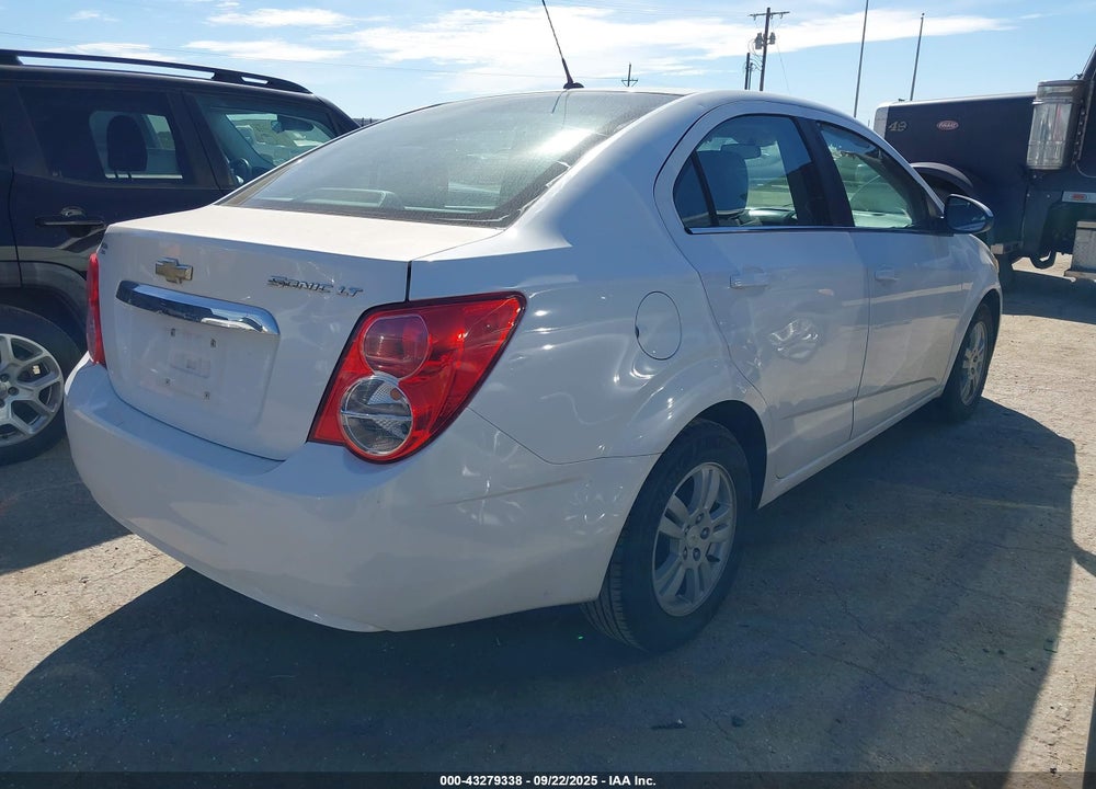 2012 CHEVROLET SONIC 2LT VIN: 1G1JC5SH6C4138630