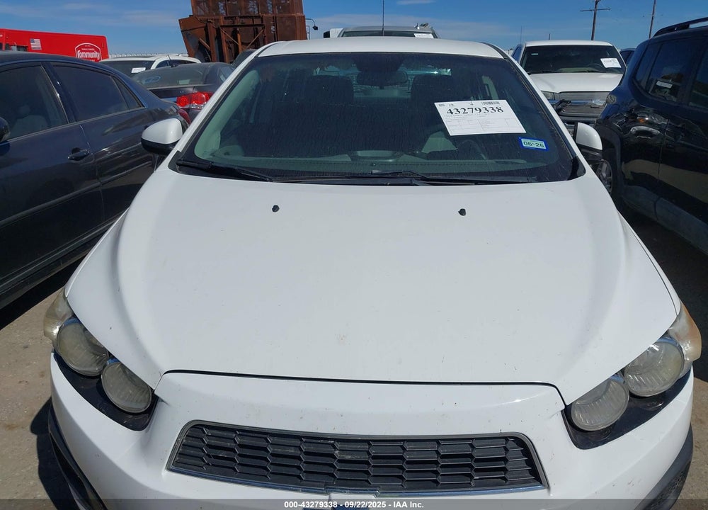 2012 CHEVROLET SONIC 2LT VIN: 1G1JC5SH6C4138630