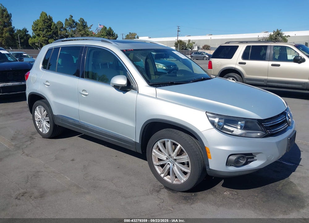 2013 VOLKSWAGEN TIGUAN SE VIN: WVGAV3AX9DW560343