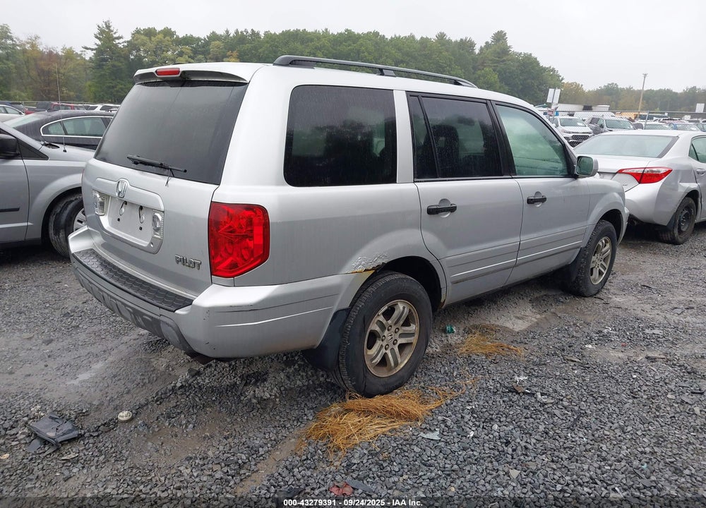 2004 HONDA PILOT EX-L VIN: 2HKYF185X4H595178