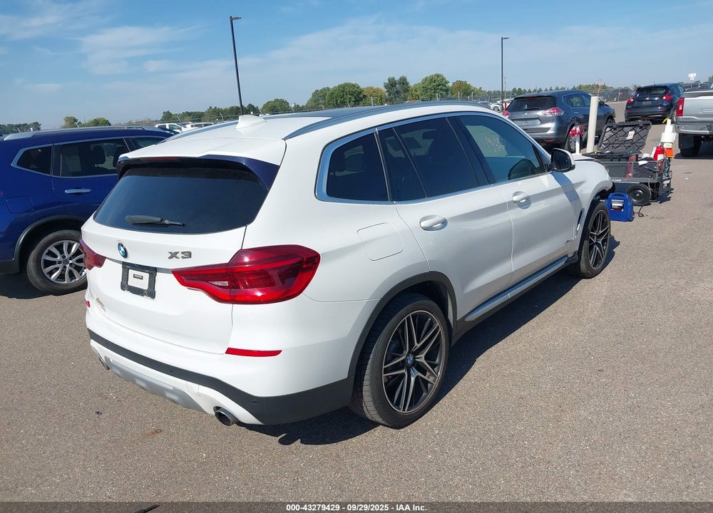 2018 BMW X3 XDRIVE30I VIN: 5UXTR9C52JLD60645