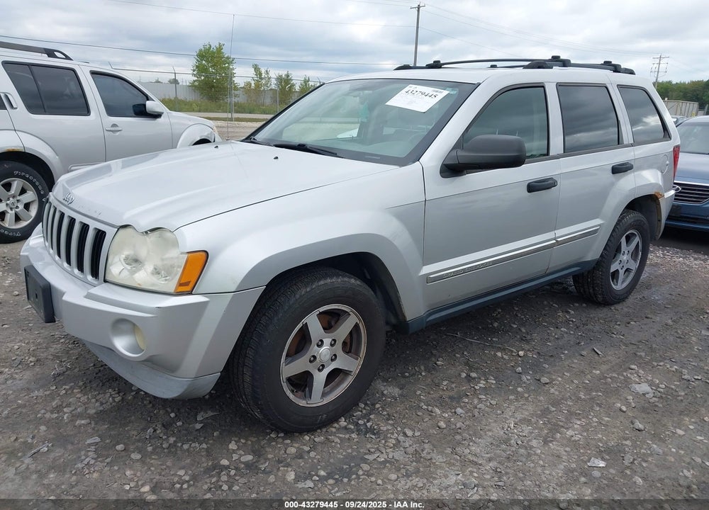 2005 JEEP GRAND CHEROKEE LAREDO VIN: 1J4GR48K75C649148