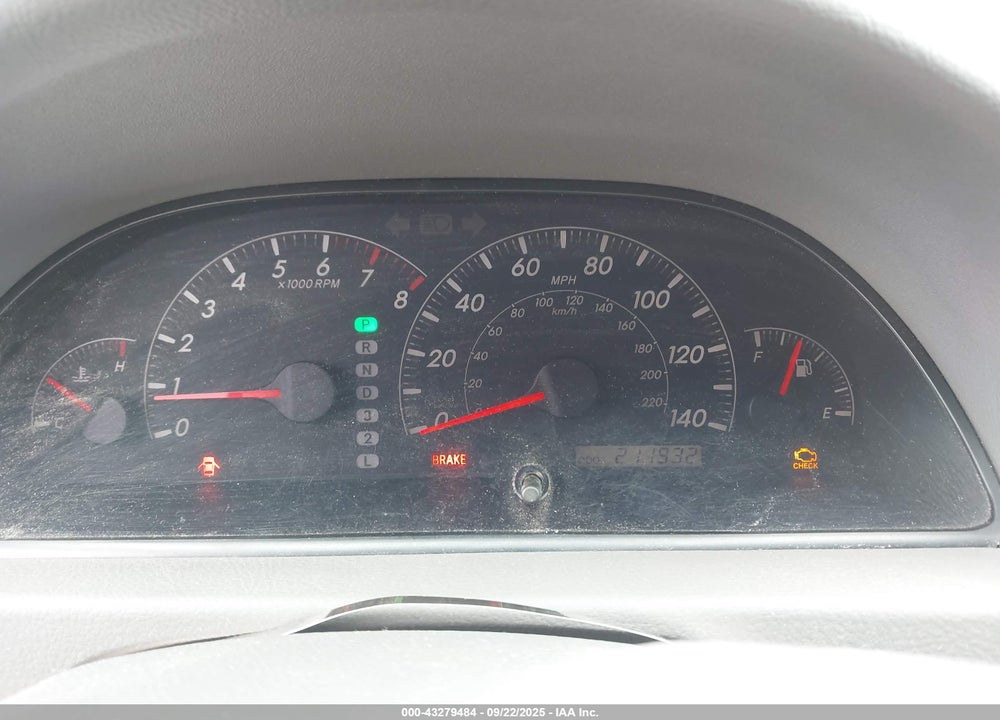 2005 TOYOTA CAMRY LE VIN: 4T1BE30K95U093058