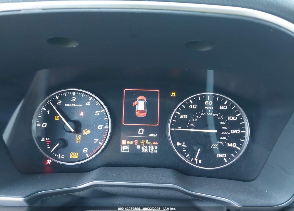 2025 SUBARU OUTBACK VIN: 4S4BTGLD7S3171946