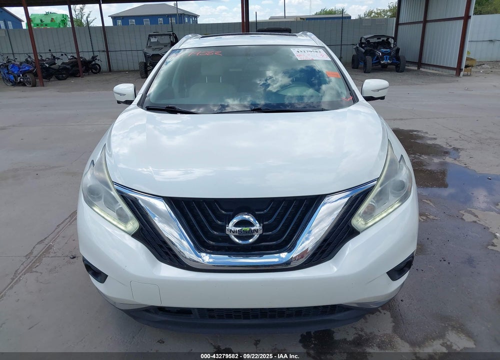 2015 NISSAN MURANO PLATINUM VIN: 5N1AZ2MG0FN241397