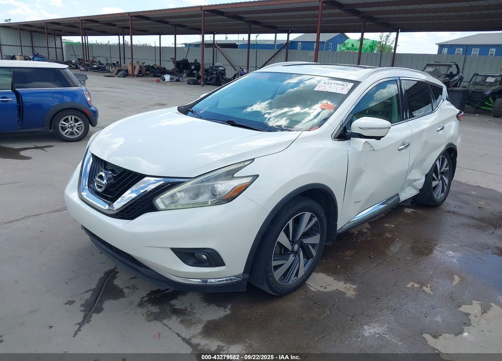 2015 NISSAN MURANO PLATINUM VIN: 5N1AZ2MG0FN241397