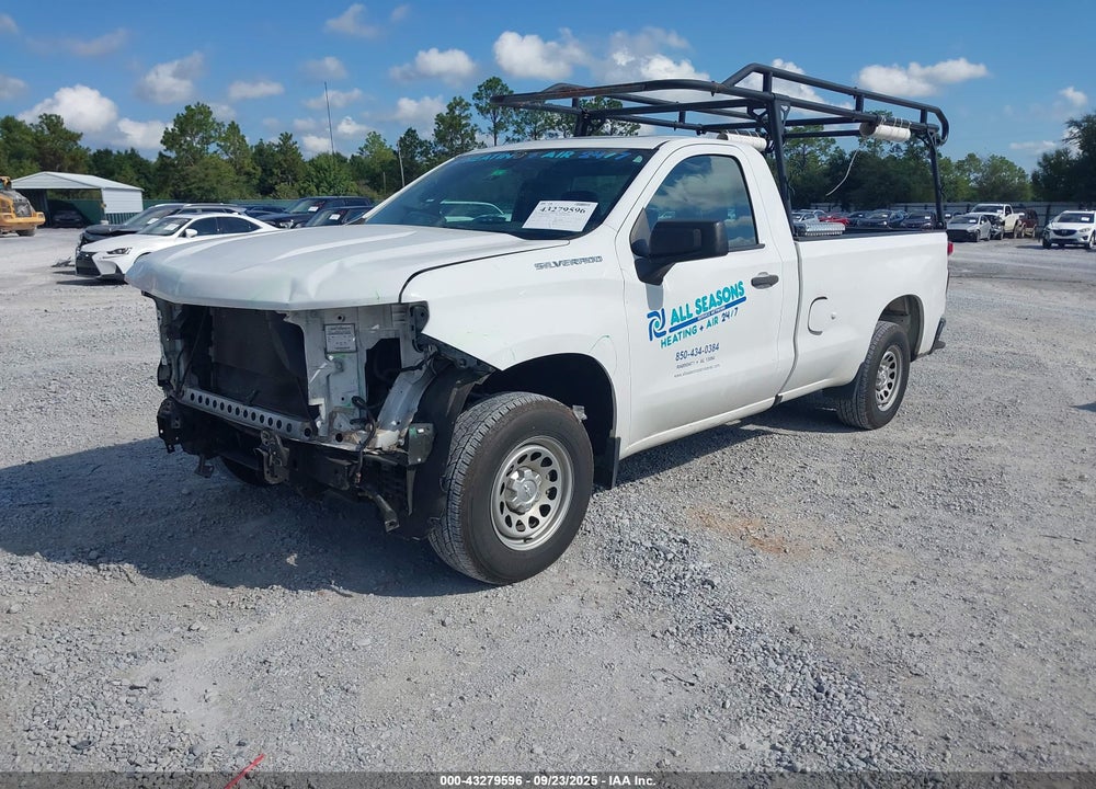 2019 CHEVROLET SILVERADO 1500 WORK TRUCK VIN: 3GCNWAEH7KG199362