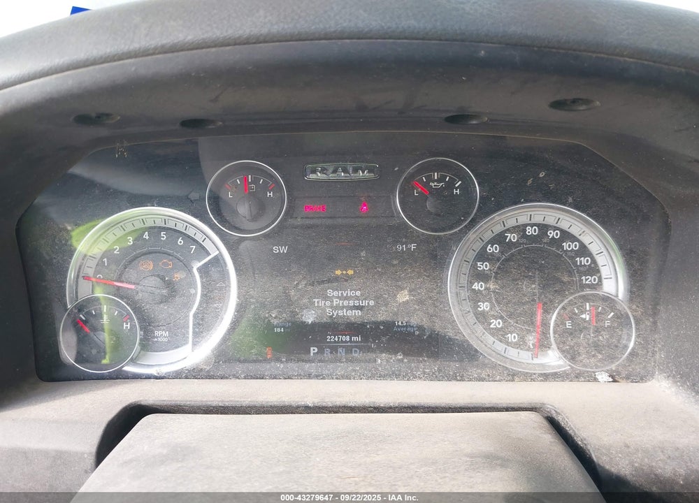 2013 RAM 1500 VIN: 1C6RR7LT4DS701136