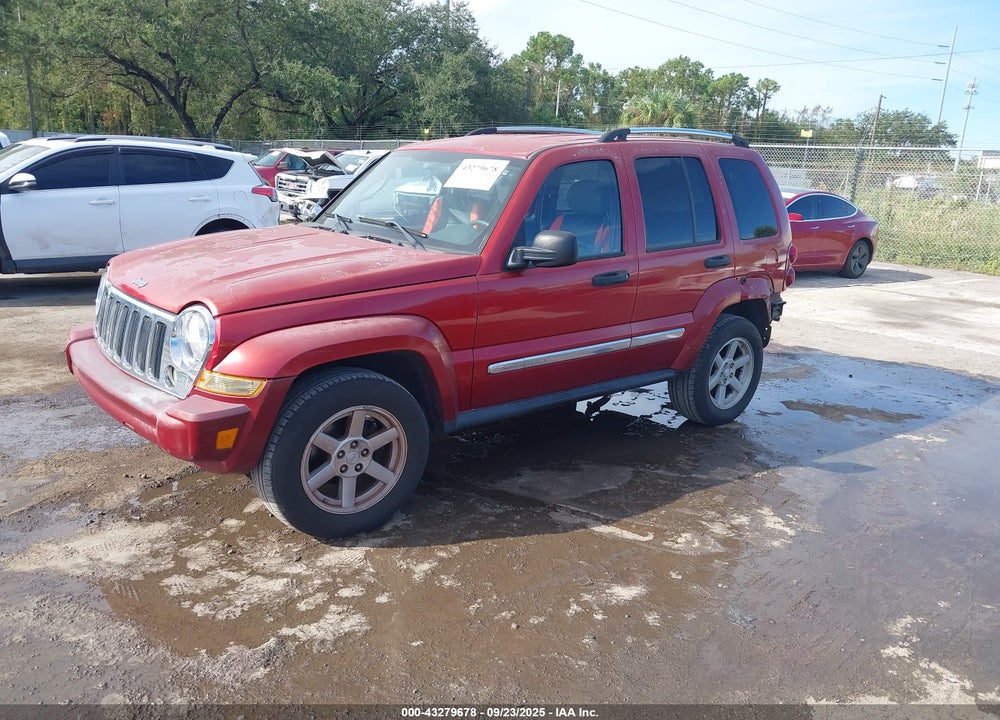 2005 JEEP LIBERTY LIMITED EDITION VIN: 1J4GL58K95W693609