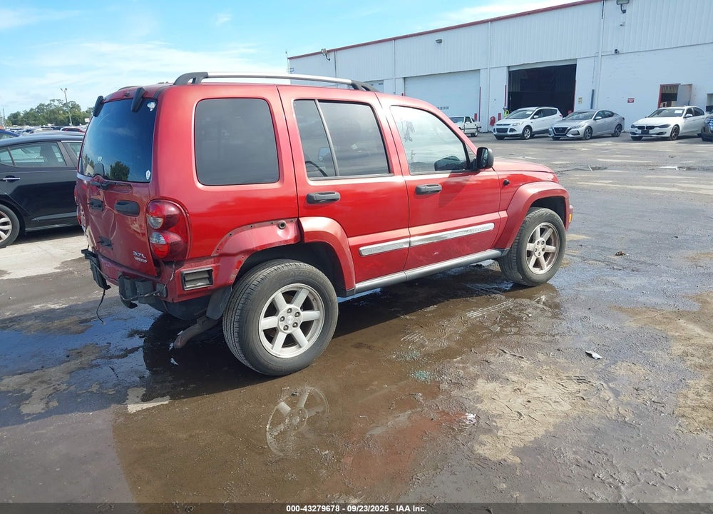 2005 JEEP LIBERTY LIMITED EDITION VIN: 1J4GL58K95W693609