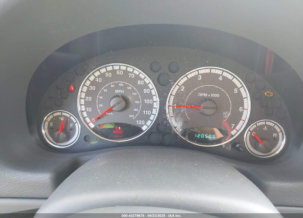 2005 JEEP LIBERTY LIMITED EDITION VIN: 1J4GL58K95W693609
