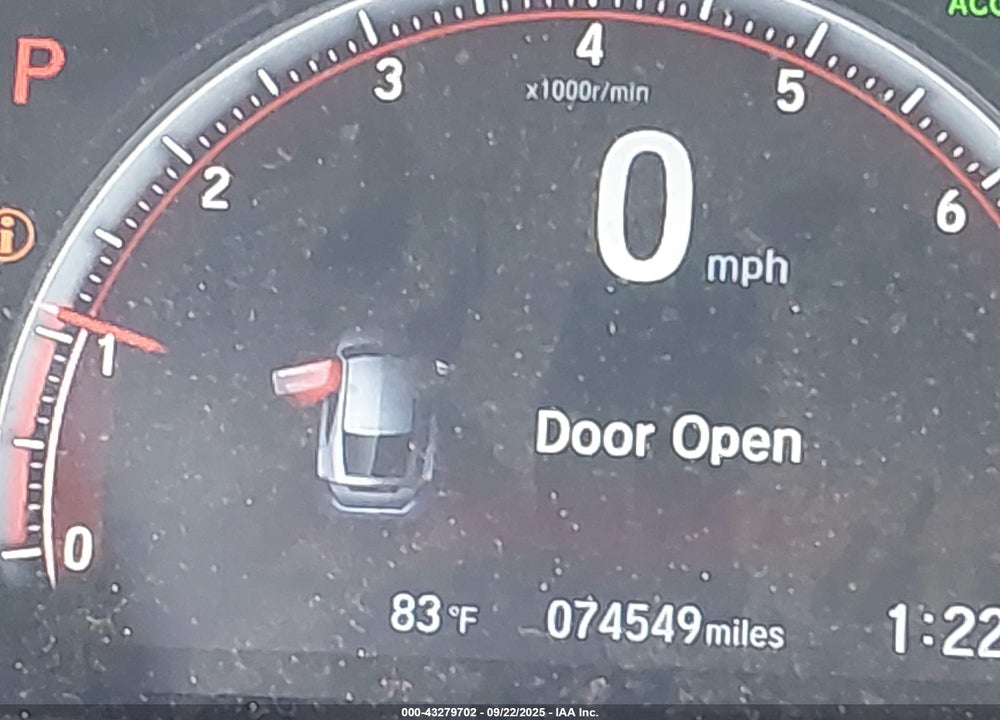 2019 HONDA CIVIC SPORT VIN: SHHFK7H49KU424073
