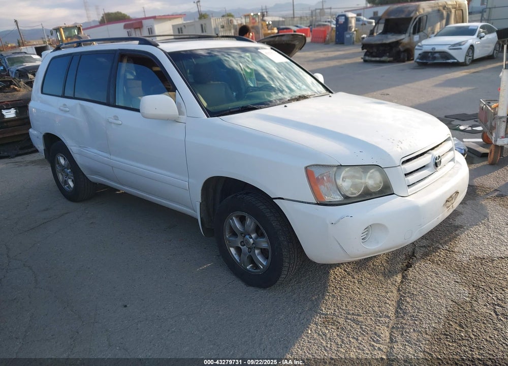 2004 TOYOTA HIGHLANDER V6 VIN: JTEDP21A740012468