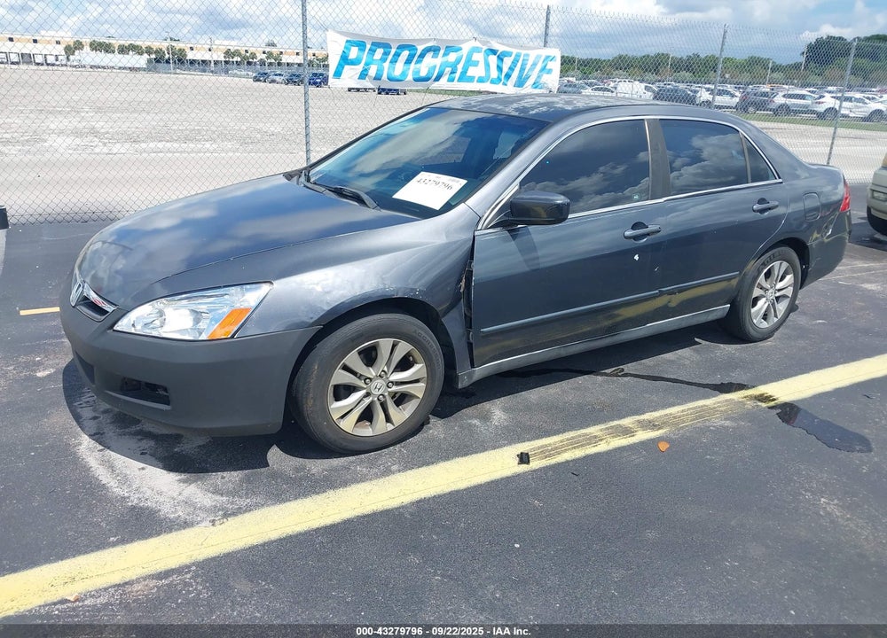 2007 HONDA ACCORD 2.4 LX VIN: 1HGCM56457A194216