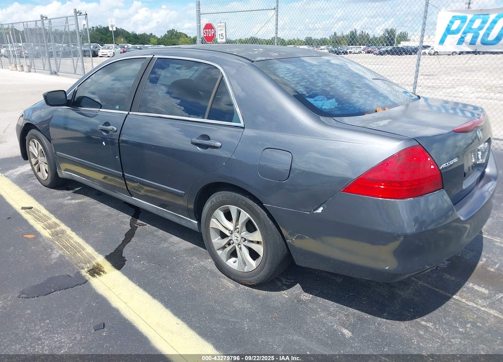 2007 HONDA ACCORD 2.4 LX VIN: 1HGCM56457A194216