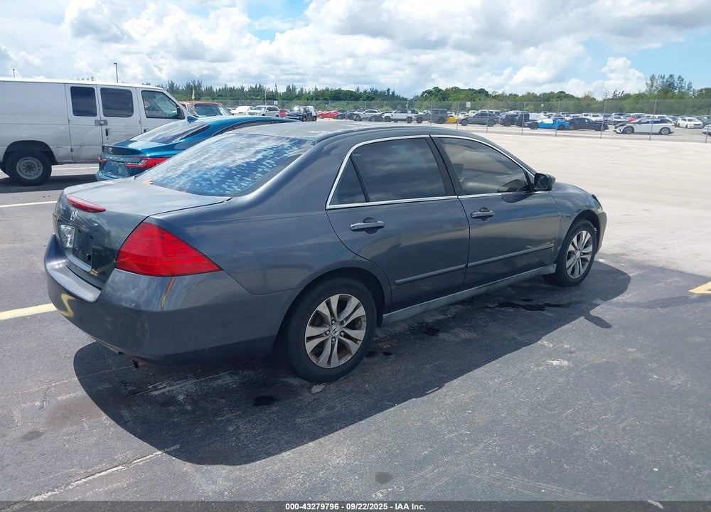 2007 HONDA ACCORD 2.4 LX VIN: 1HGCM56457A194216
