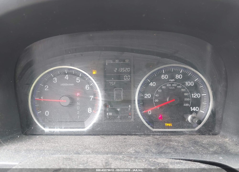 2009 HONDA CR-V VIN: 5J6RE48539L062627