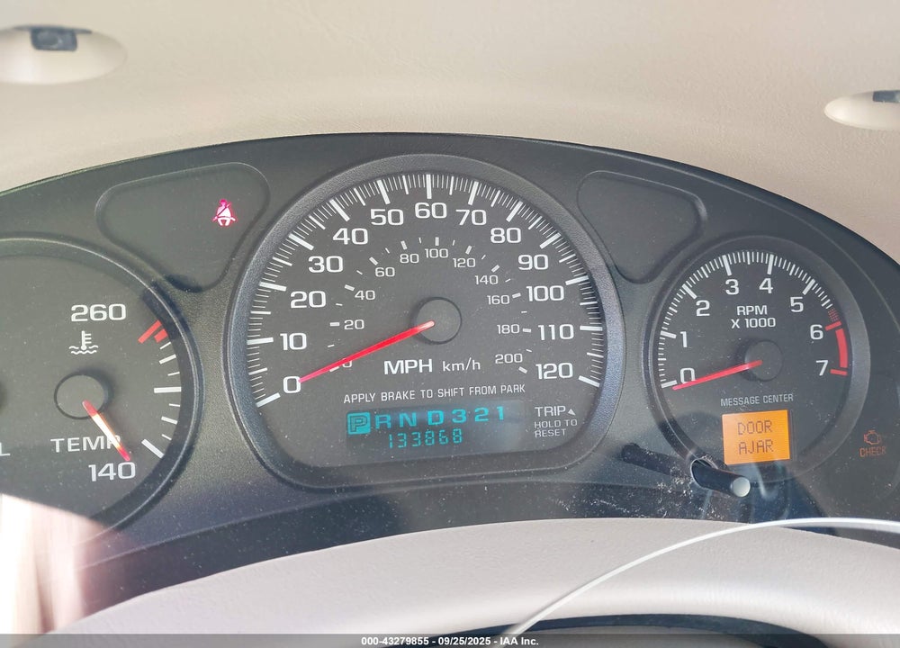 2003 CHEVROLET IMPALA LS VIN: 2G1WH52K739283319