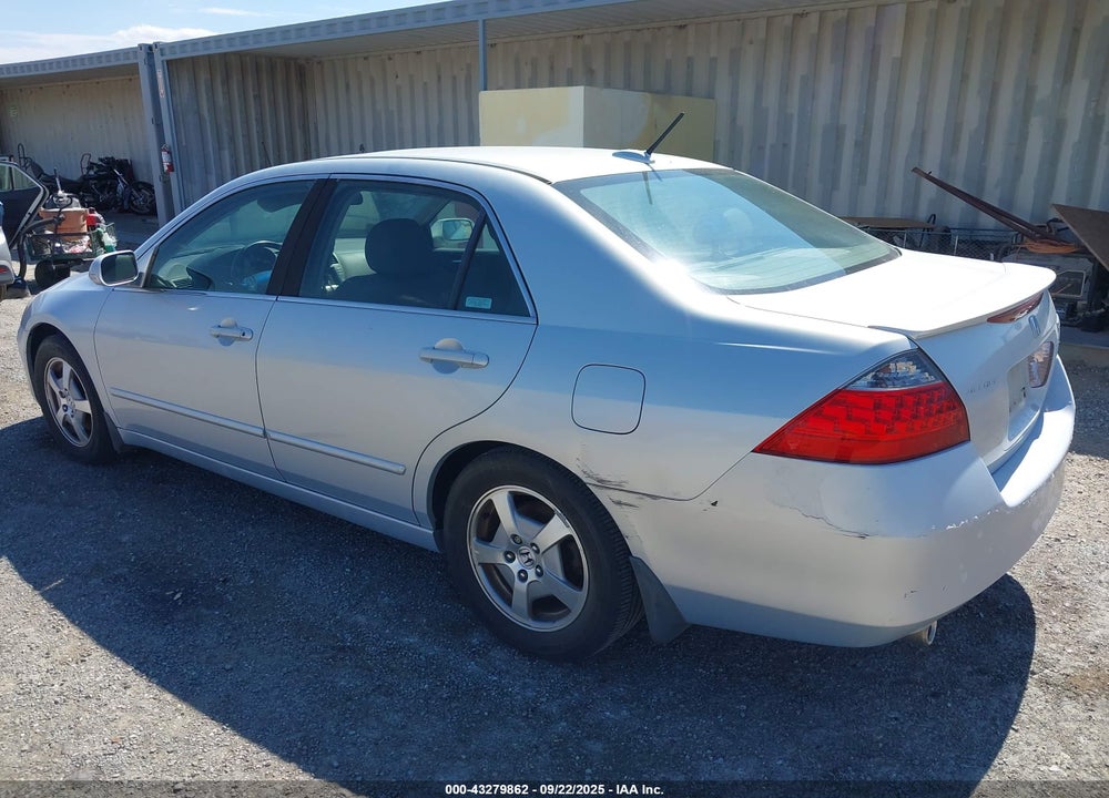 2007 HONDA ACCORD HYBRID VIN: JHMCN36547C000898
