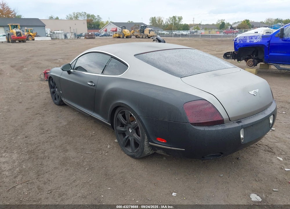 2005 BENTLEY CONTINENTAL GT VIN: SCBCR63W45C029077
