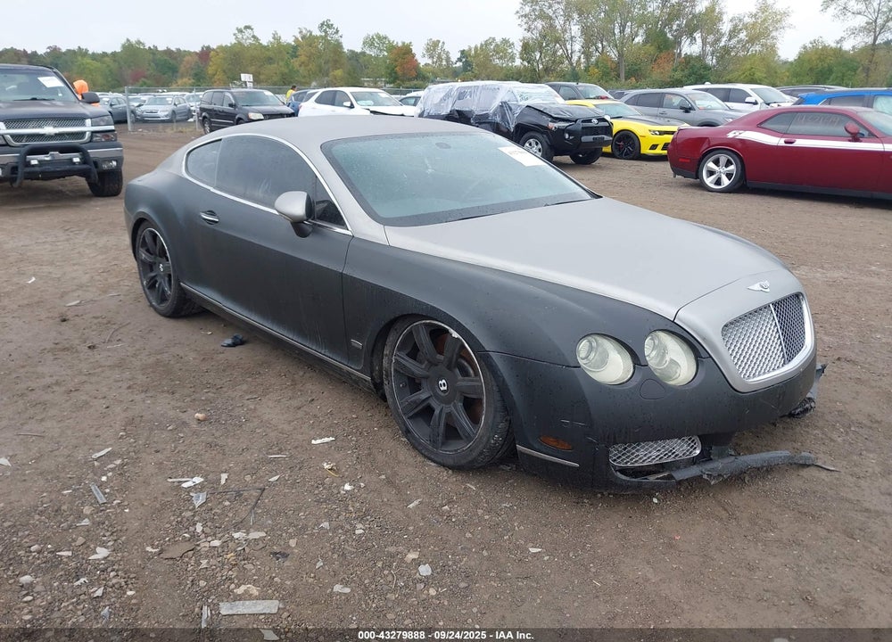 2005 BENTLEY CONTINENTAL GT VIN: SCBCR63W45C029077