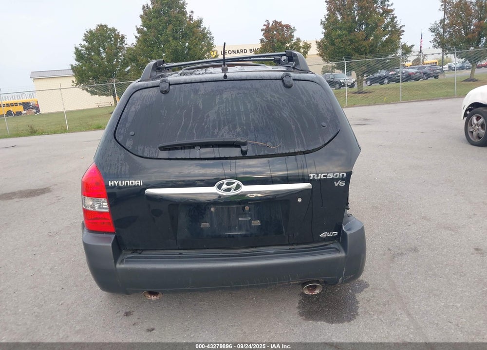 2008 HYUNDAI TUCSON LIMITED V6/SE VIN: KM8JN72D58U839348