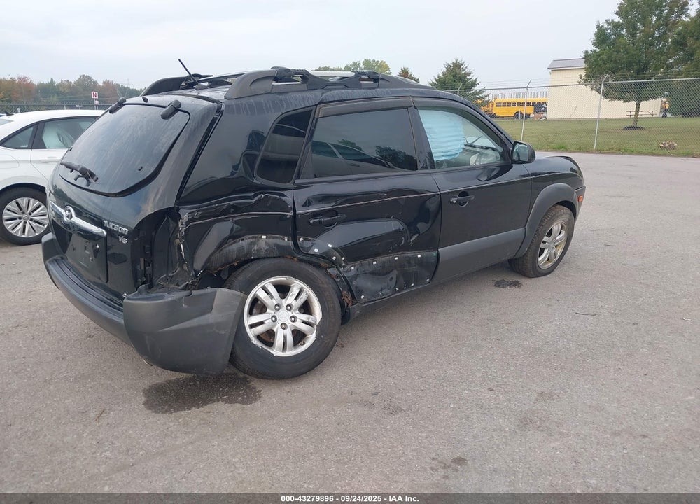 2008 HYUNDAI TUCSON LIMITED V6/SE VIN: KM8JN72D58U839348