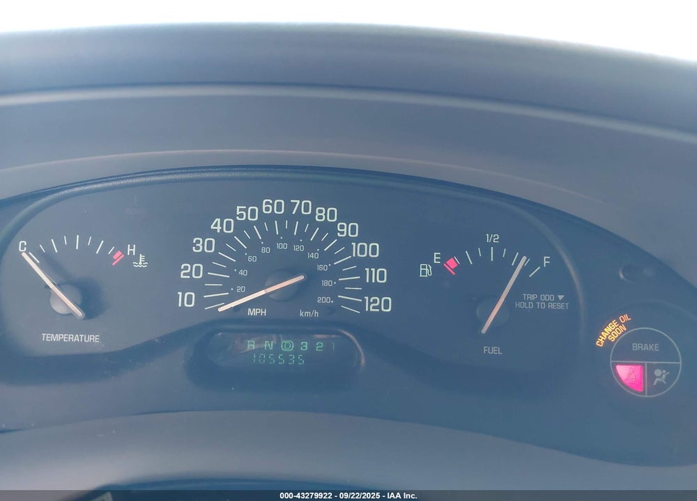 2003 BUICK CENTURY CUSTOM VIN: 2G4WS52J831137604