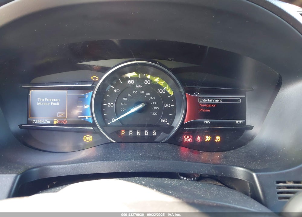 2016 FORD EXPLORER VIN: 1FM5K7D83GGA61722