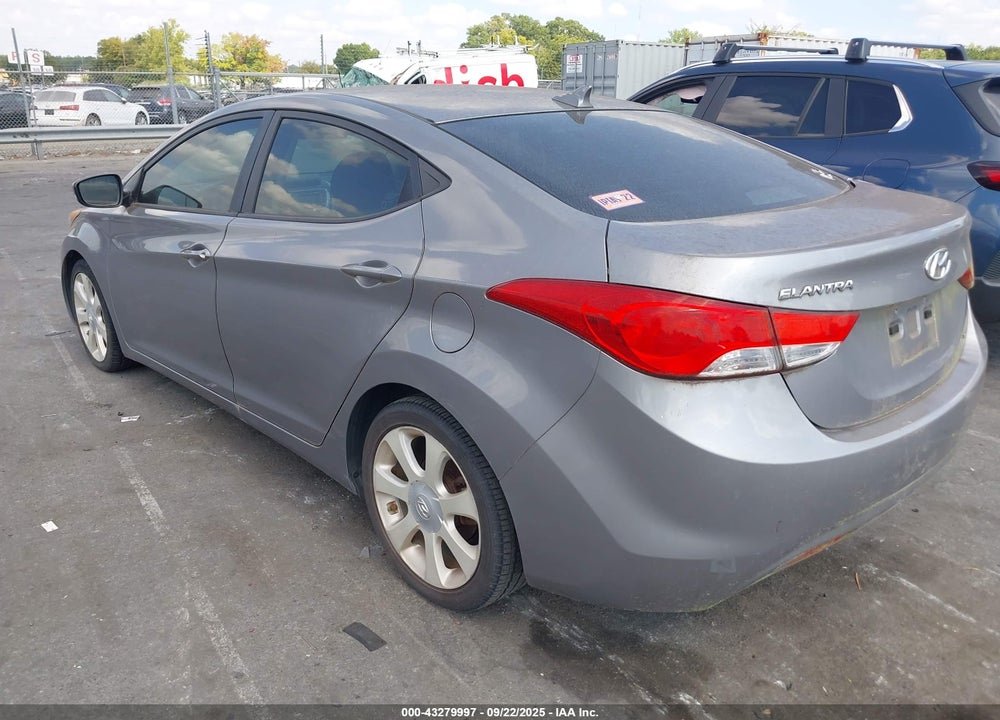 2011 HYUNDAI ELANTRA LIMITED (ULSAN PLANT) VIN: KMHDH4AE1BU108033