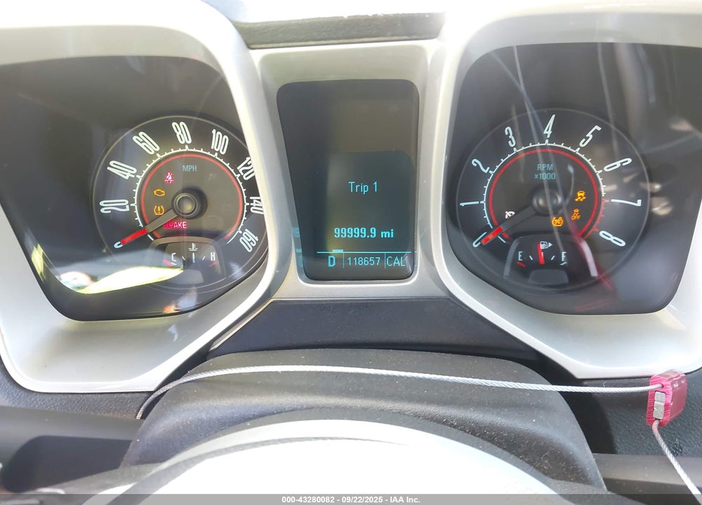 2011 CHEVROLET CAMARO VIN: 2G1FC1EDXB9144207