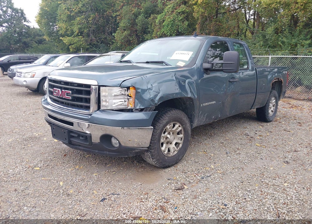 2009 GMC SIERRA 1500 VIN: 1GTEK19049Z195666