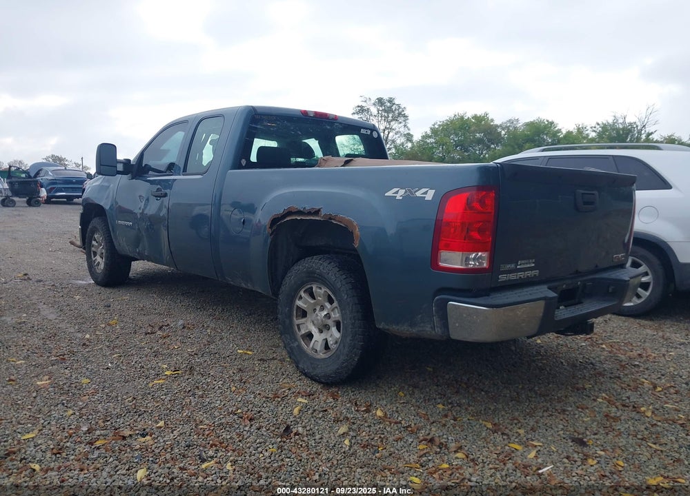2009 GMC SIERRA 1500 VIN: 1GTEK19049Z195666