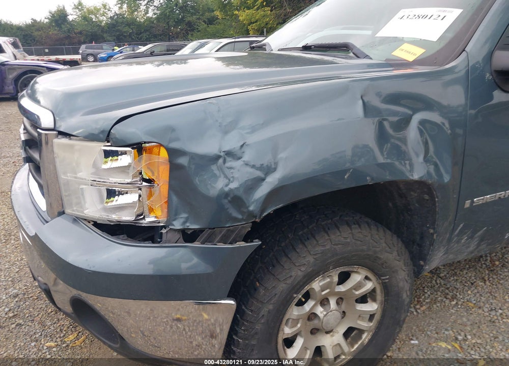 2009 GMC SIERRA 1500 VIN: 1GTEK19049Z195666