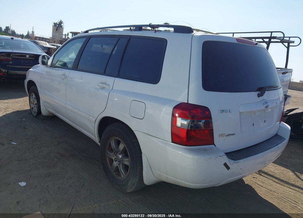 2007 TOYOTA HIGHLANDER VIN: JTEEP21A470191027