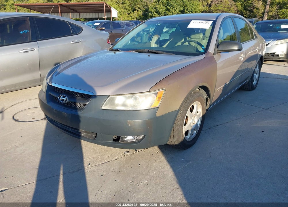 2006 HYUNDAI SONATA GLS V6/LX V6 VIN: 5NPEU46F96H127192