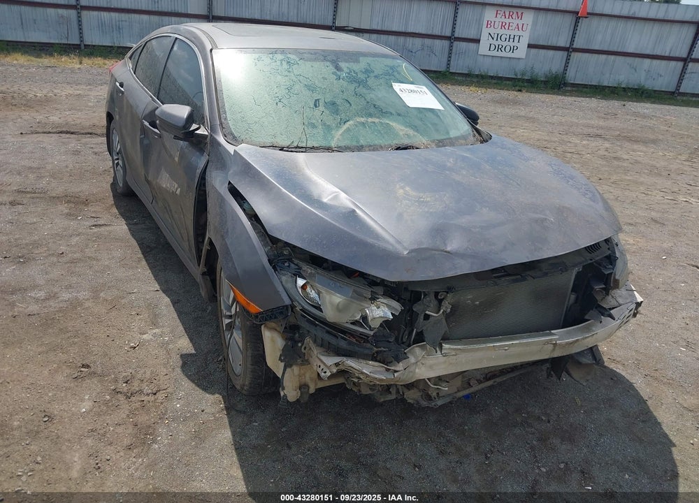 2016 HONDA CIVIC VIN: 19XFC2F70GE001538