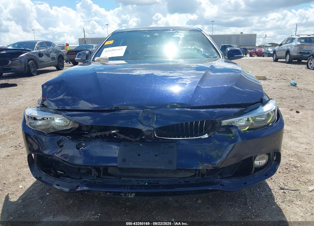2018 BMW 430I GRAN COUPE VIN: WBA4J1C58JBG80442