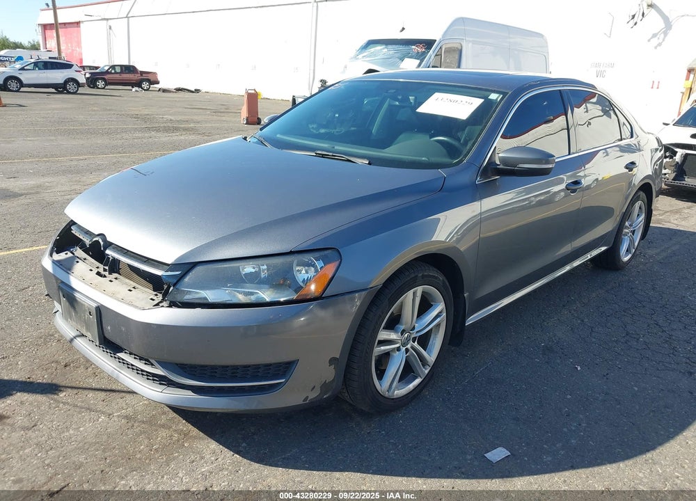 2014 VOLKSWAGEN PASSAT 2.0L TDI SE VIN: 1VWBN7A36EC057589