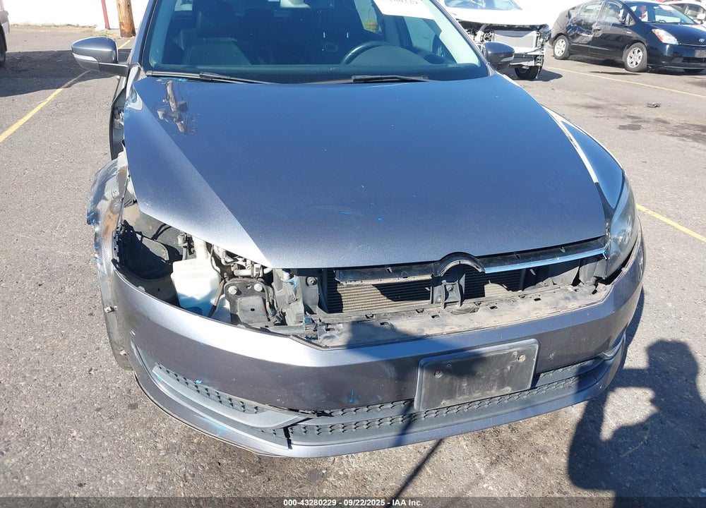 2014 VOLKSWAGEN PASSAT 2.0L TDI SE VIN: 1VWBN7A36EC057589
