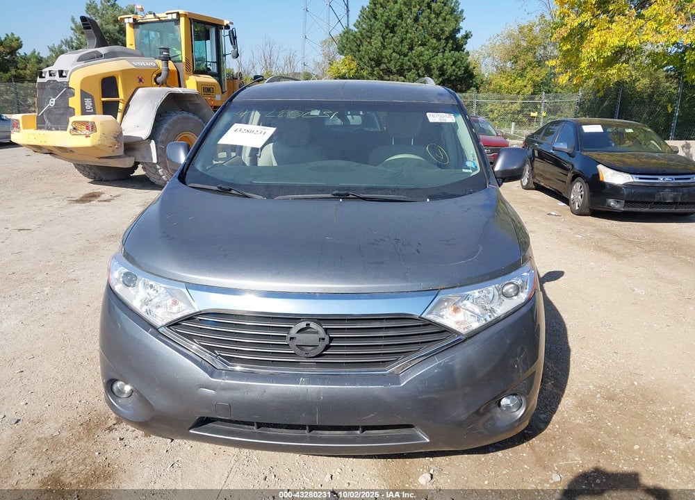 2017 NISSAN QUEST SV VIN: JN8AE2KP1H9165420