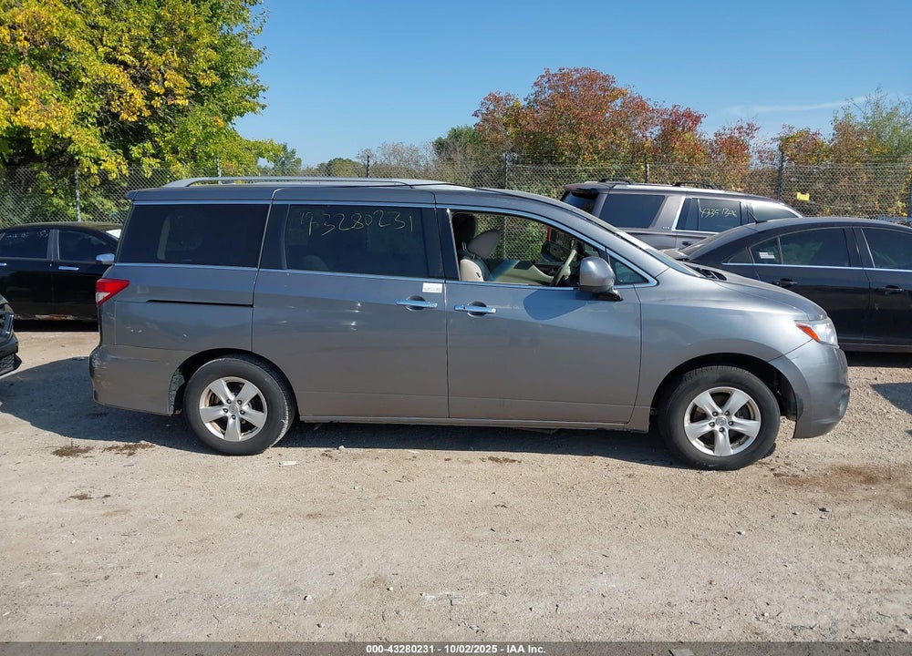 2017 NISSAN QUEST SV VIN: JN8AE2KP1H9165420