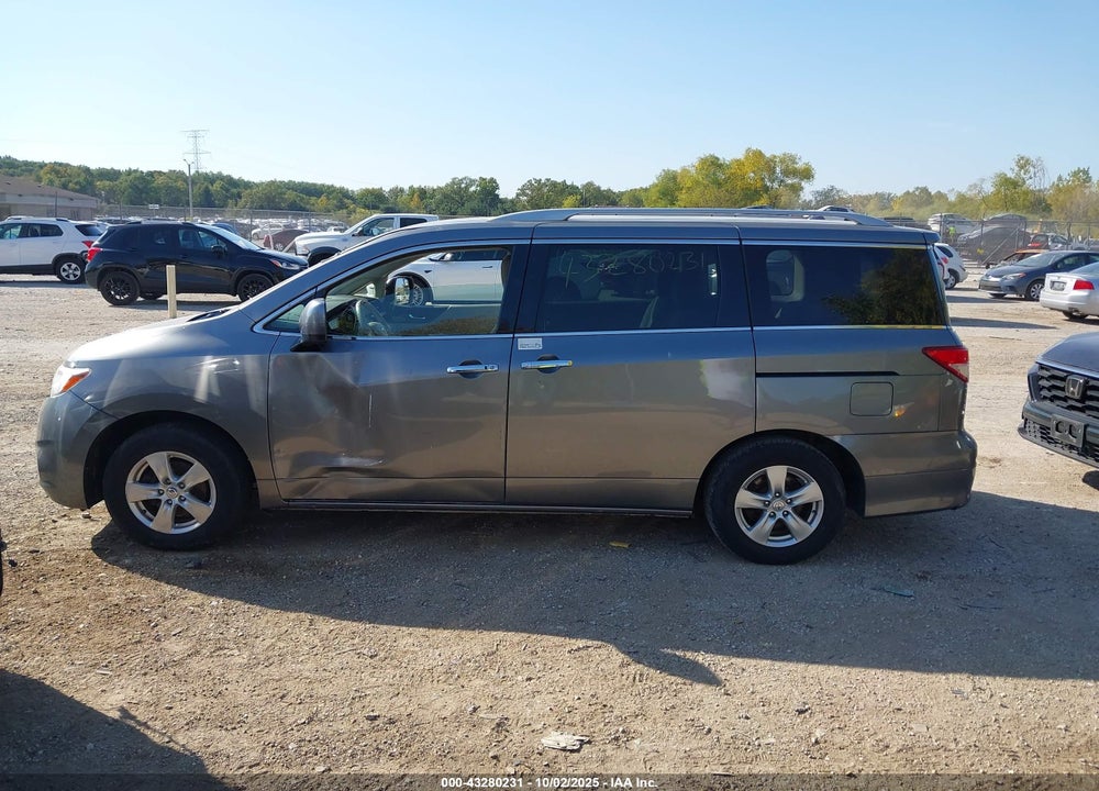 2017 NISSAN QUEST SV VIN: JN8AE2KP1H9165420
