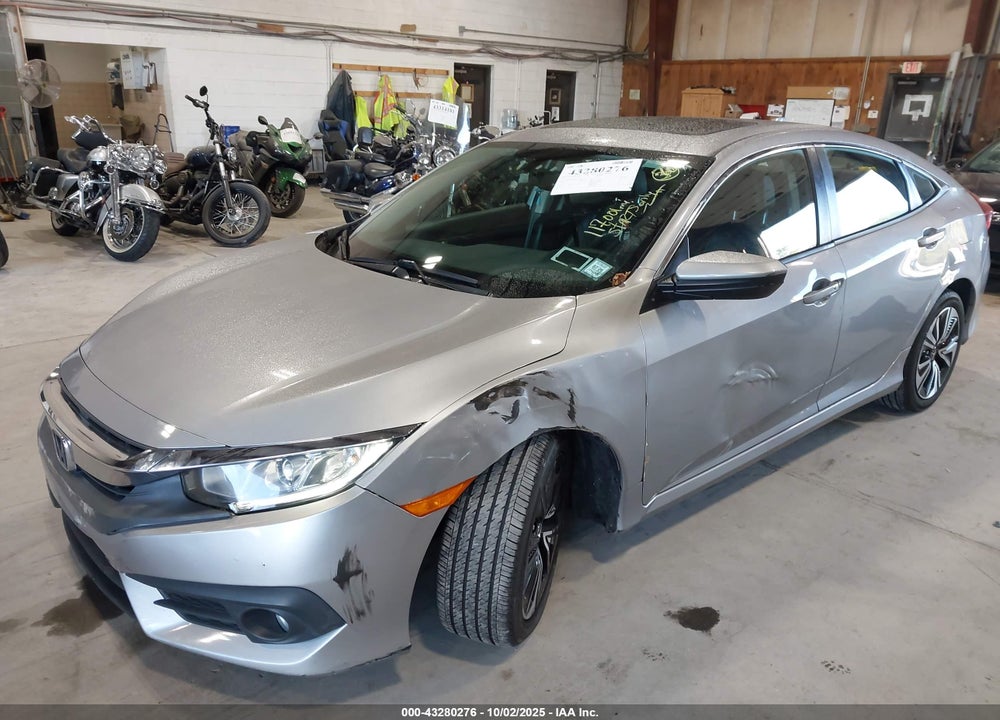2016 HONDA CIVIC VIN: 2HGFC1F77GH646638