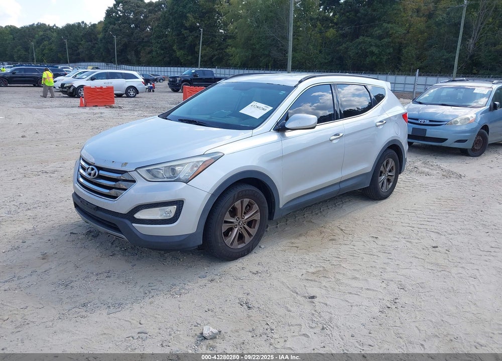 2014 HYUNDAI SANTA FE VIN: 5XYZU3LB1EG128842