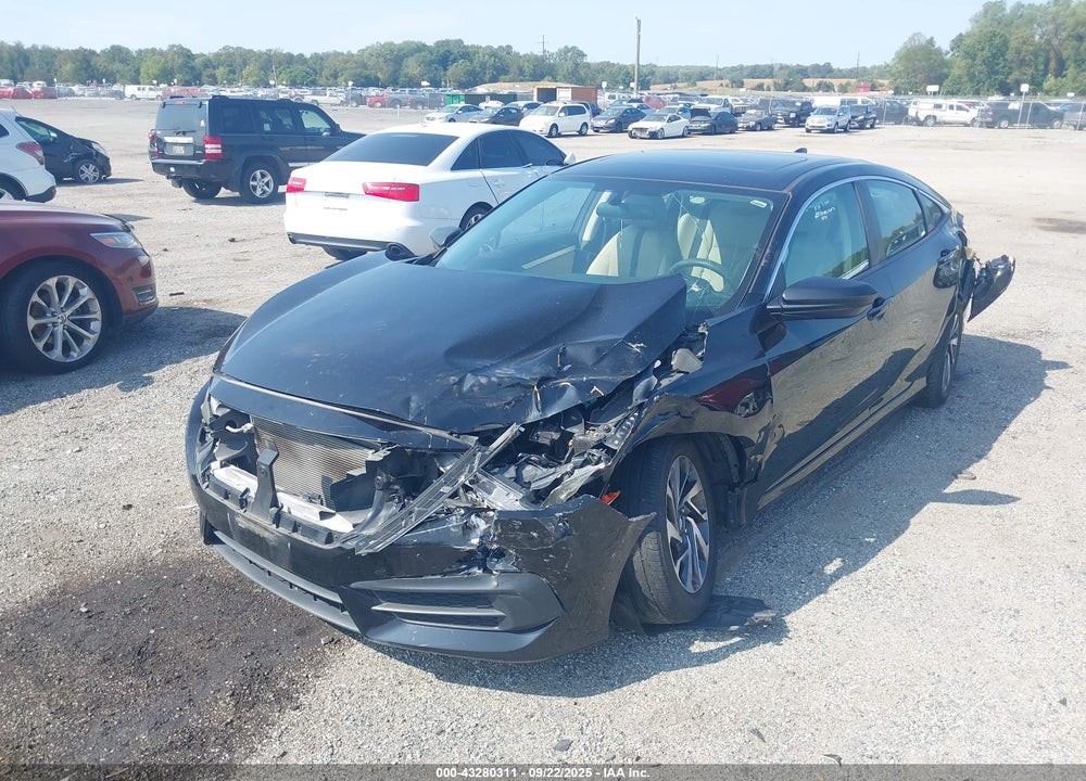 2017 HONDA CIVIC VIN: 2HGFC2F72HH511770