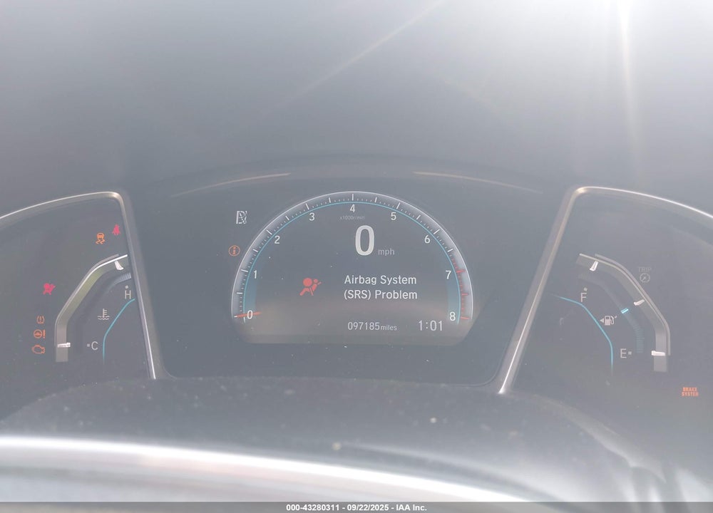 2017 HONDA CIVIC VIN: 2HGFC2F72HH511770