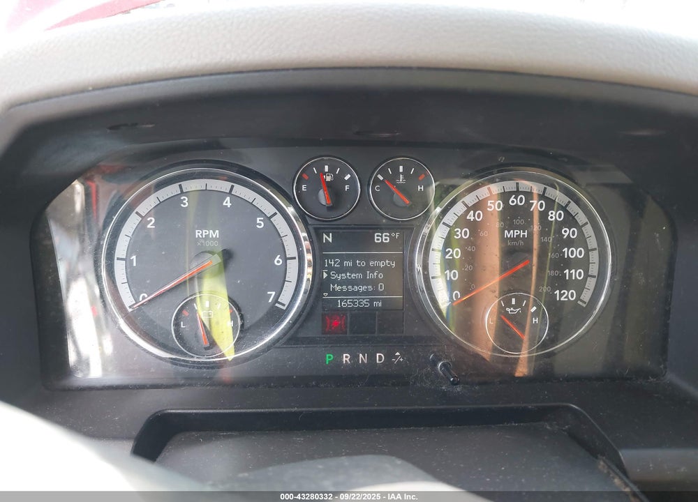 2009 DODGE RAM 1500 VIN: 1D3HV13T29J505567