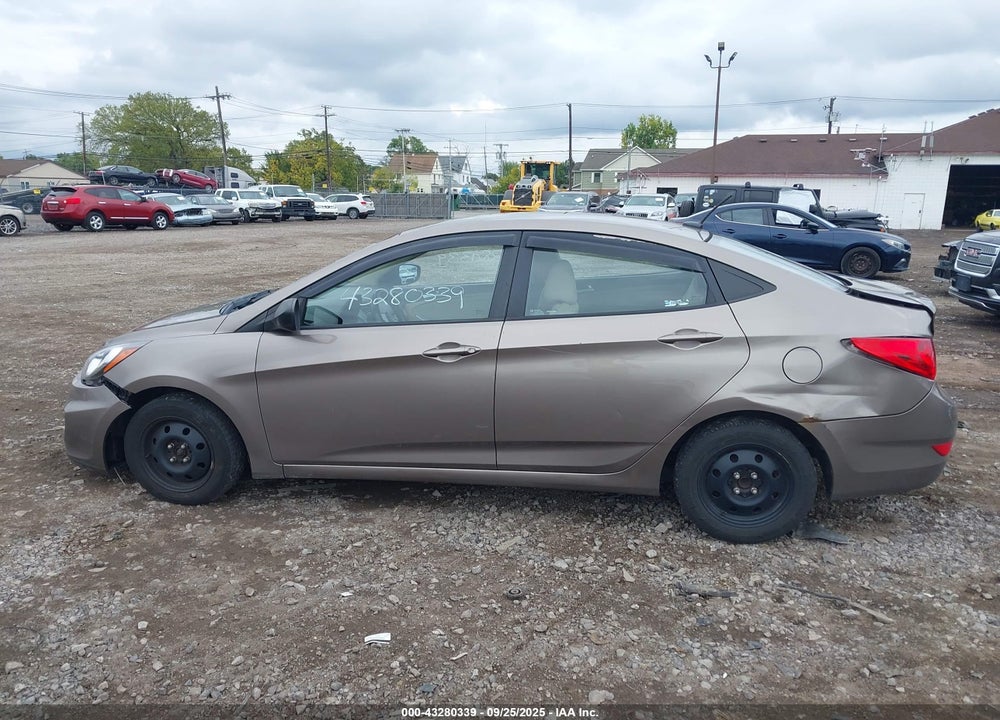 2013 HYUNDAI ACCENT VIN: KMHCT4AE1DU453768